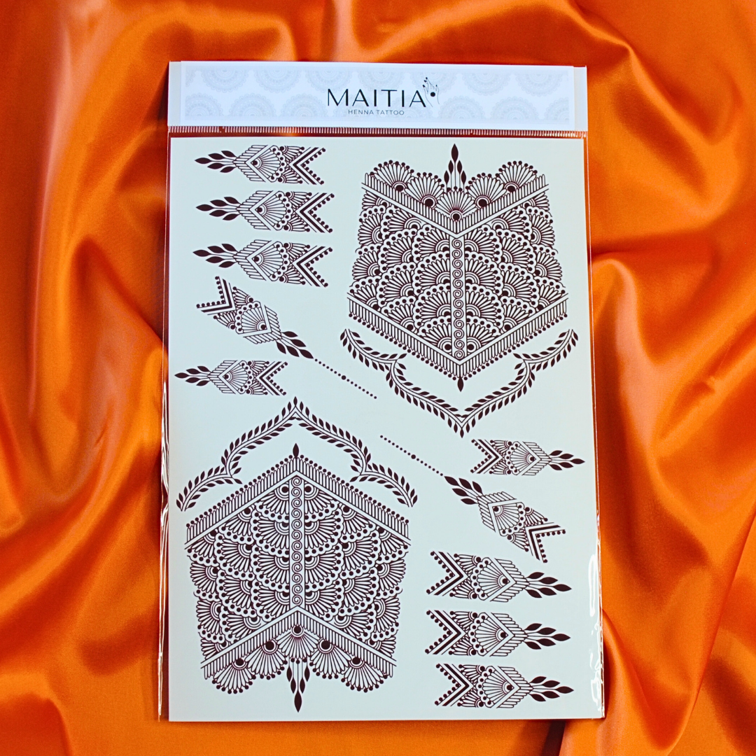 LAILA - Tatouage temporaire henné en sticker