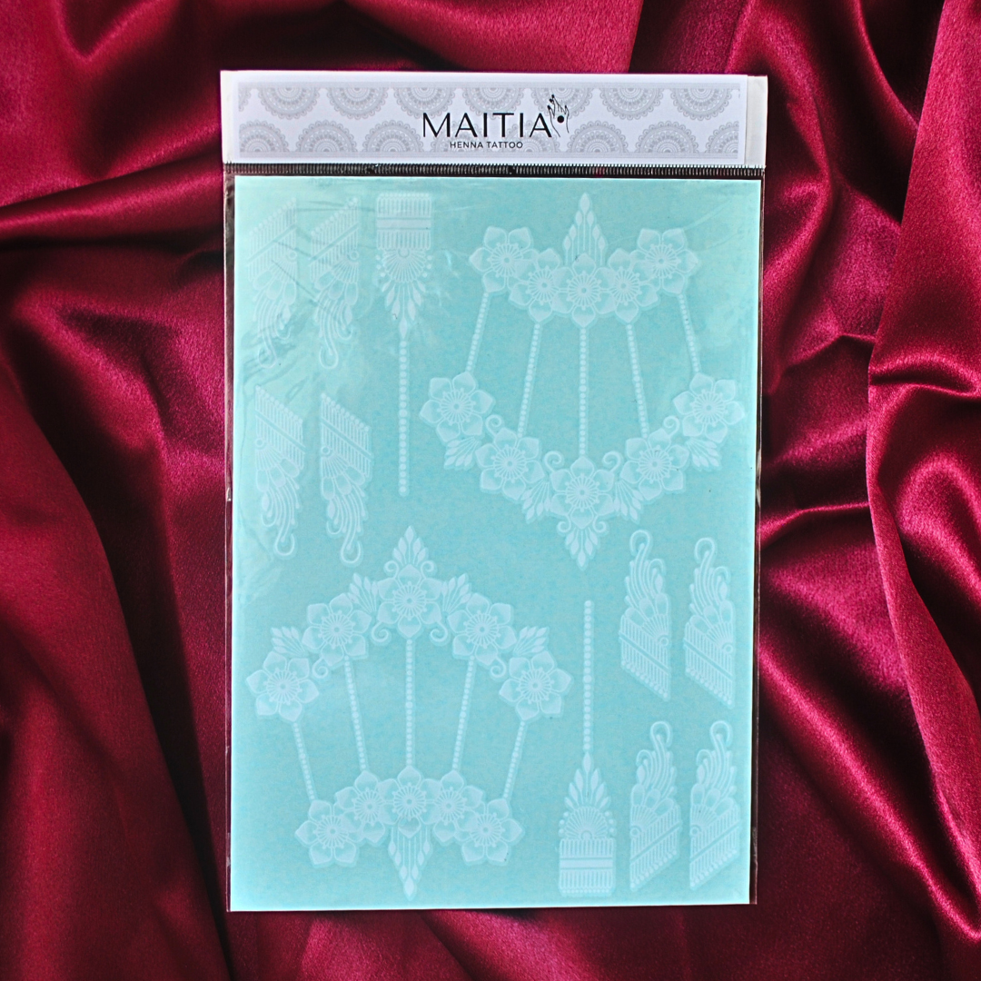 FILLIZE - Tatouage temporaire henné en sticker