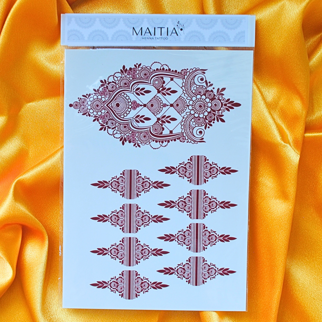 IQRA - Tatouage temporaire henné en sticker